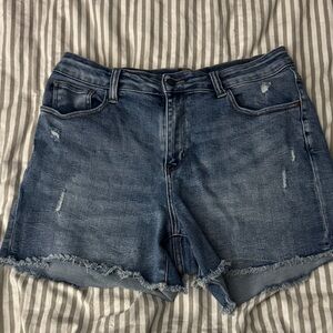 Judy Blue Light Blue Denim Shorts
